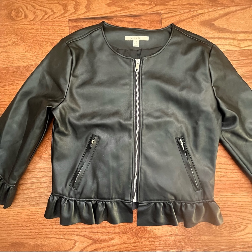 Black Cropped Jacket  Size S